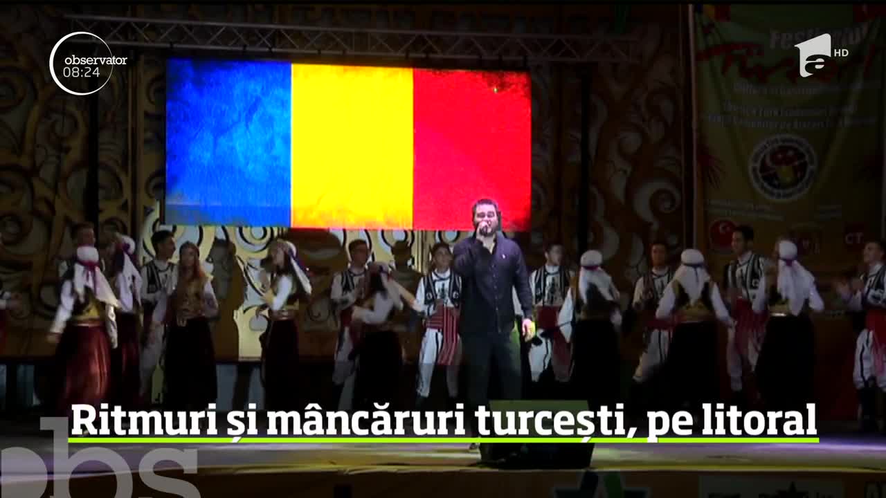 Ritmuri și m&acirc;ncăruri turcești, la festival gastronomic din staţiunea Mamaia