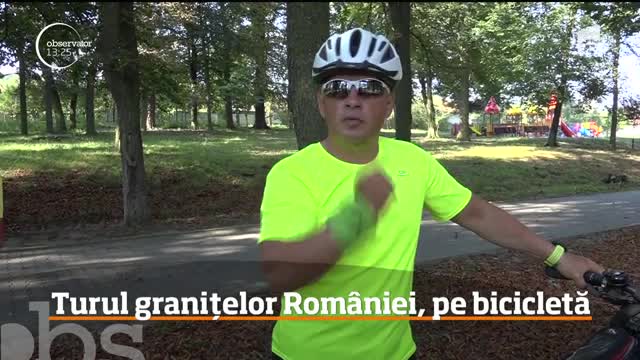 Turul granițelor Rom&acirc;niei, pe bicicletă