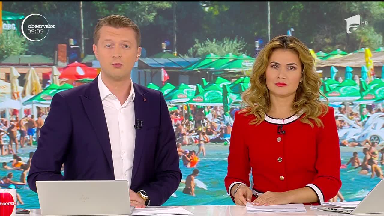 La malul mării salvamarii sunt &icirc;n alertă! A fost arborat din nou steagul roşu