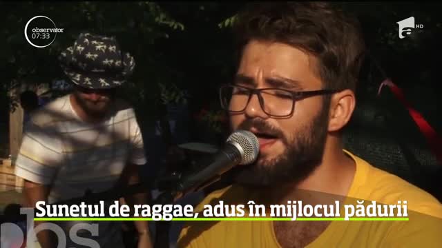 Festivalul Munte-mă frumos. Sunetul de raggae a ajuns &icirc;n mijlocul pădurii
