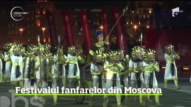 Festivalul fanfarelor din Piaţa Roşie, Moscova
