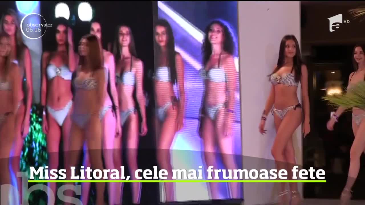 Miss Litoral 2019. Defilare &icirc;n costume de baie la Constanţa