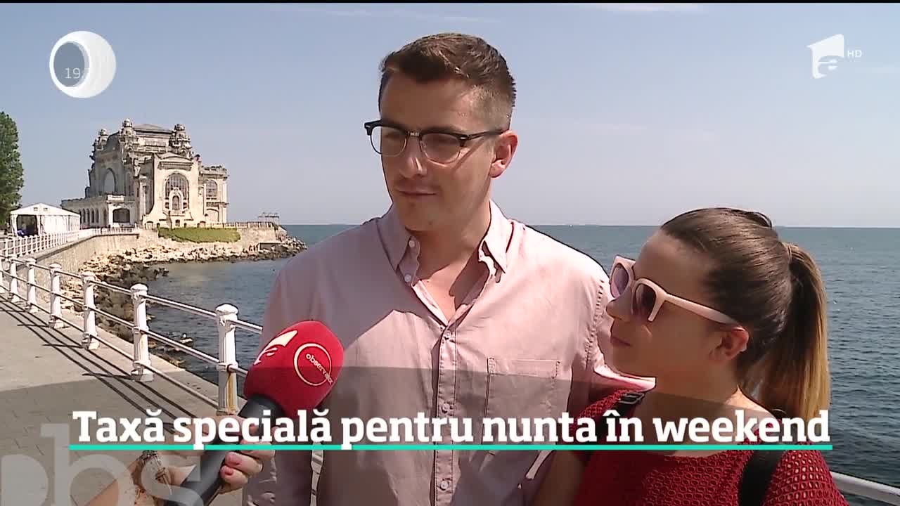 Taxă specială pentru nunta &icirc;n weekend. Chiar şi romantismul este taxat!