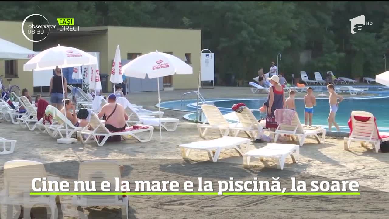 Piscinele cu valuri sunt cea mai potrivită alegere, pentru cei care nu sunt la mare