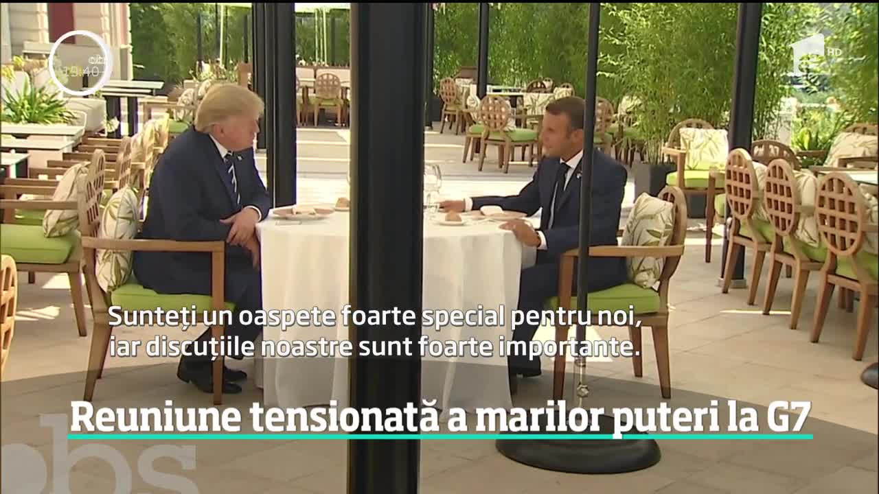 Reuniune tensionată a marilor puteri la summitul G7
