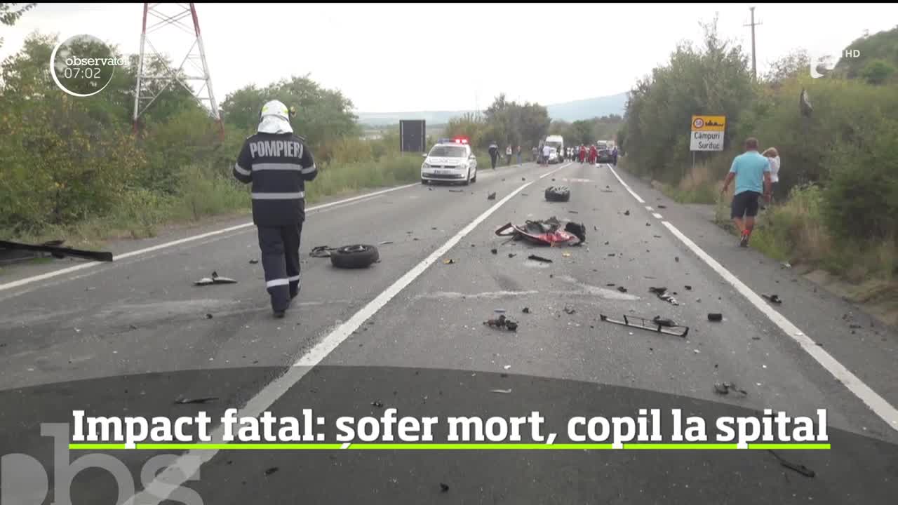 Sf&acirc;rşit tragic pentru un şofer de 70 de ani din Sibiu. Bărbatul a pierdut controlul volanului şi a intrat pe contrasens