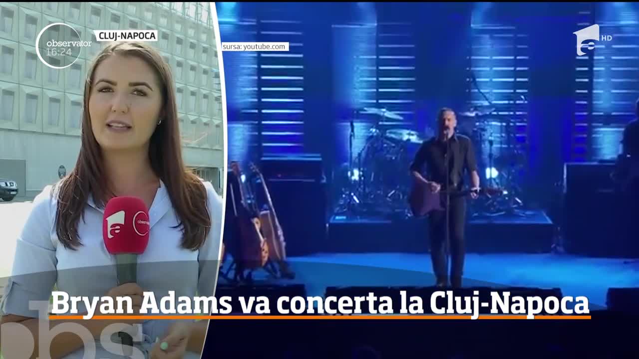Super starul canadian Bryan Adams vine la Cluj-Napoca &icirc;n această toamnă