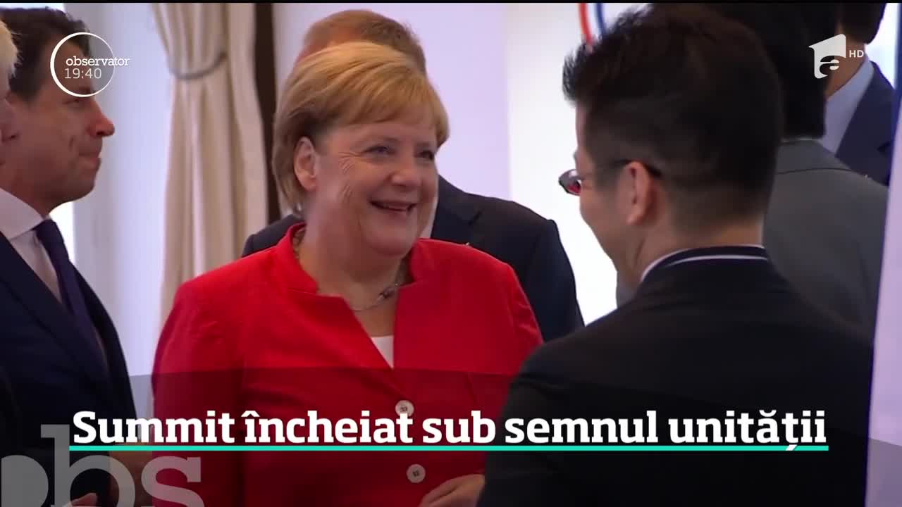 Summitul G7 de la Biarritz s-a &icirc;ncheiat sub semnul unităţii