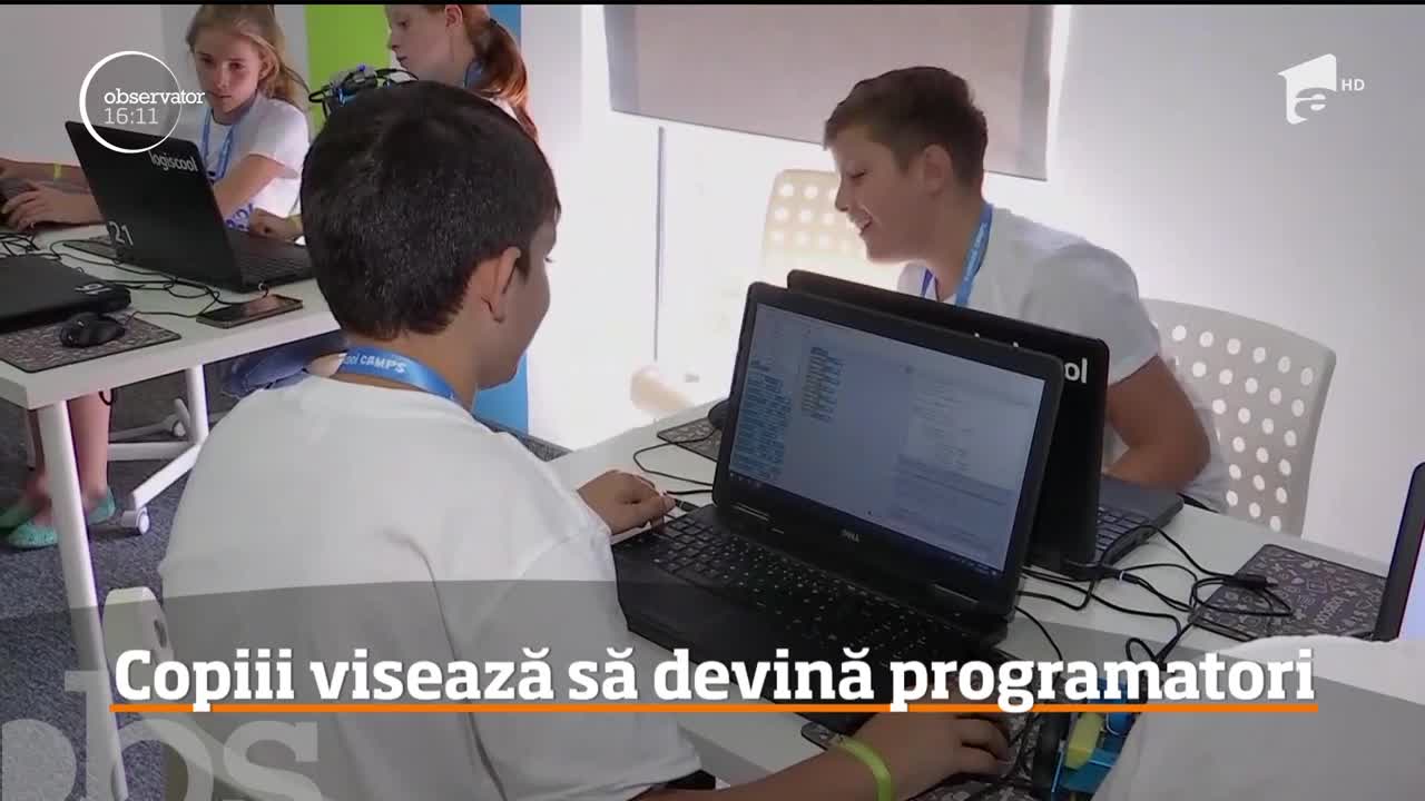 Tabără de IT pentru copii, la Cluj-Napoca