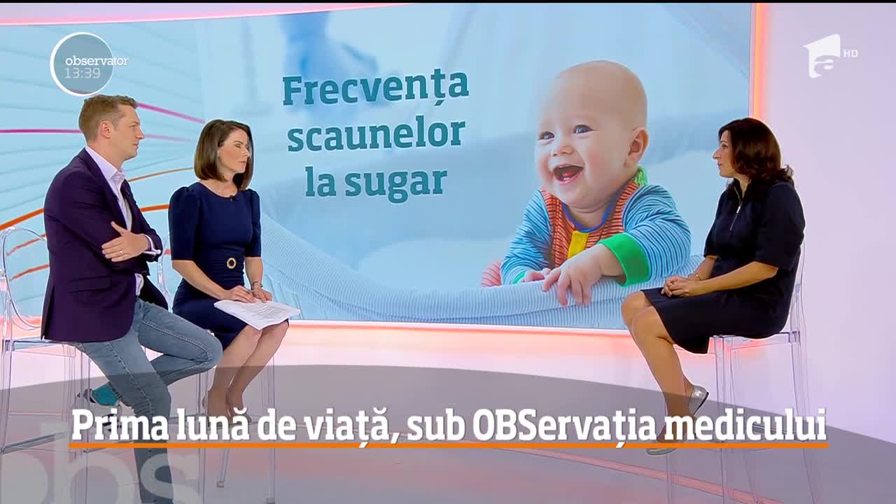 Prima lună de viață a unui copil, sub atenta observație a medicului