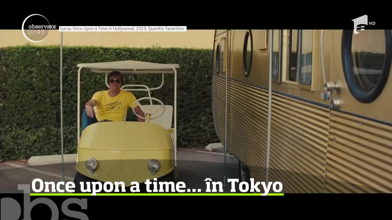 &bdquo;Once Upon a Time in Hollywood" a avut premiera la Tokyo