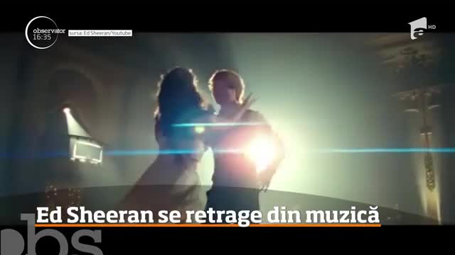 Ed Sheeran se retrage temporar din muzică