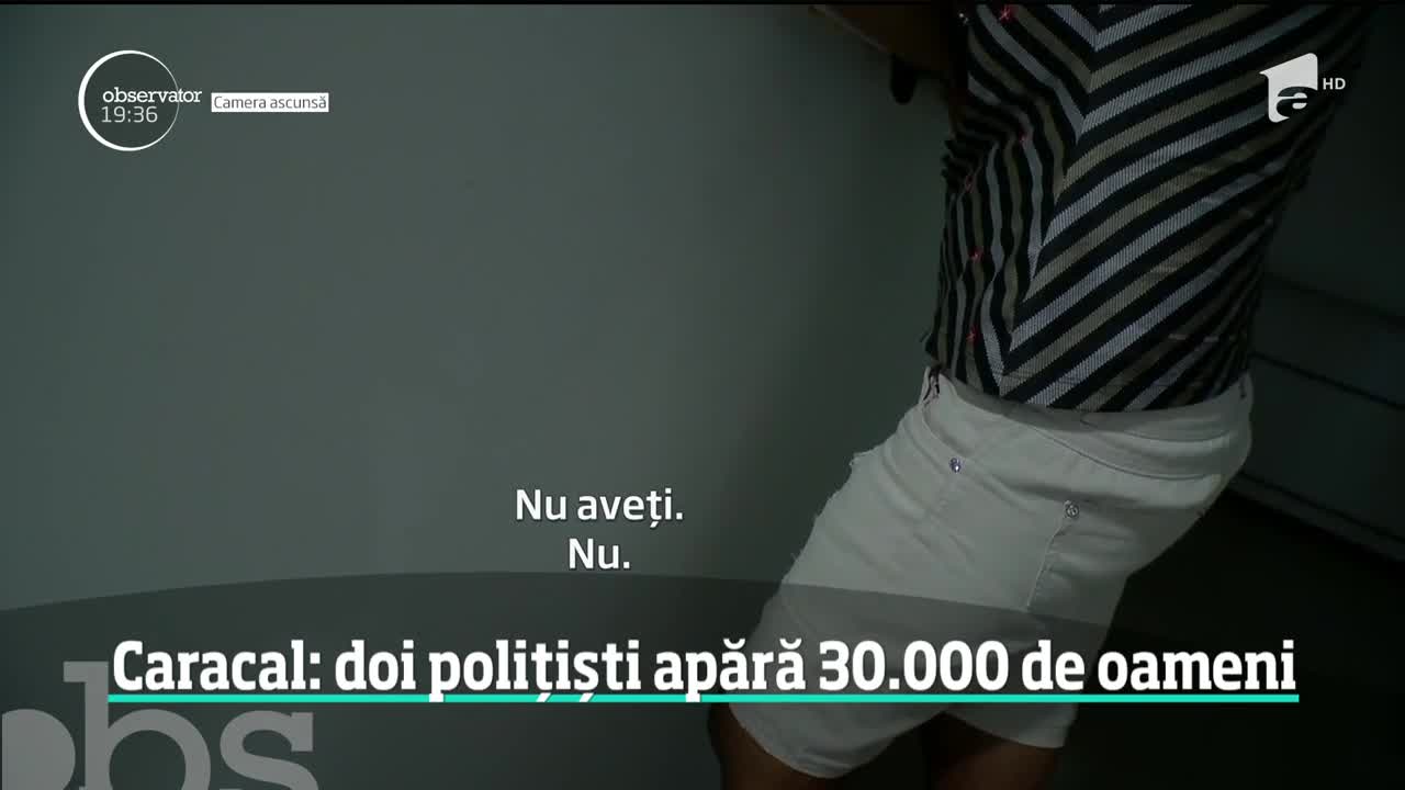 Caracalul s-a &icirc;ntors la vechile probleme, Doi polițiști apără 30 de mii de oameni din oraș