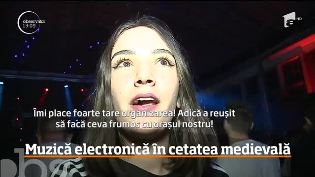 5000 de oameni la un festival de muzică electronică &icirc;n Sighişoara