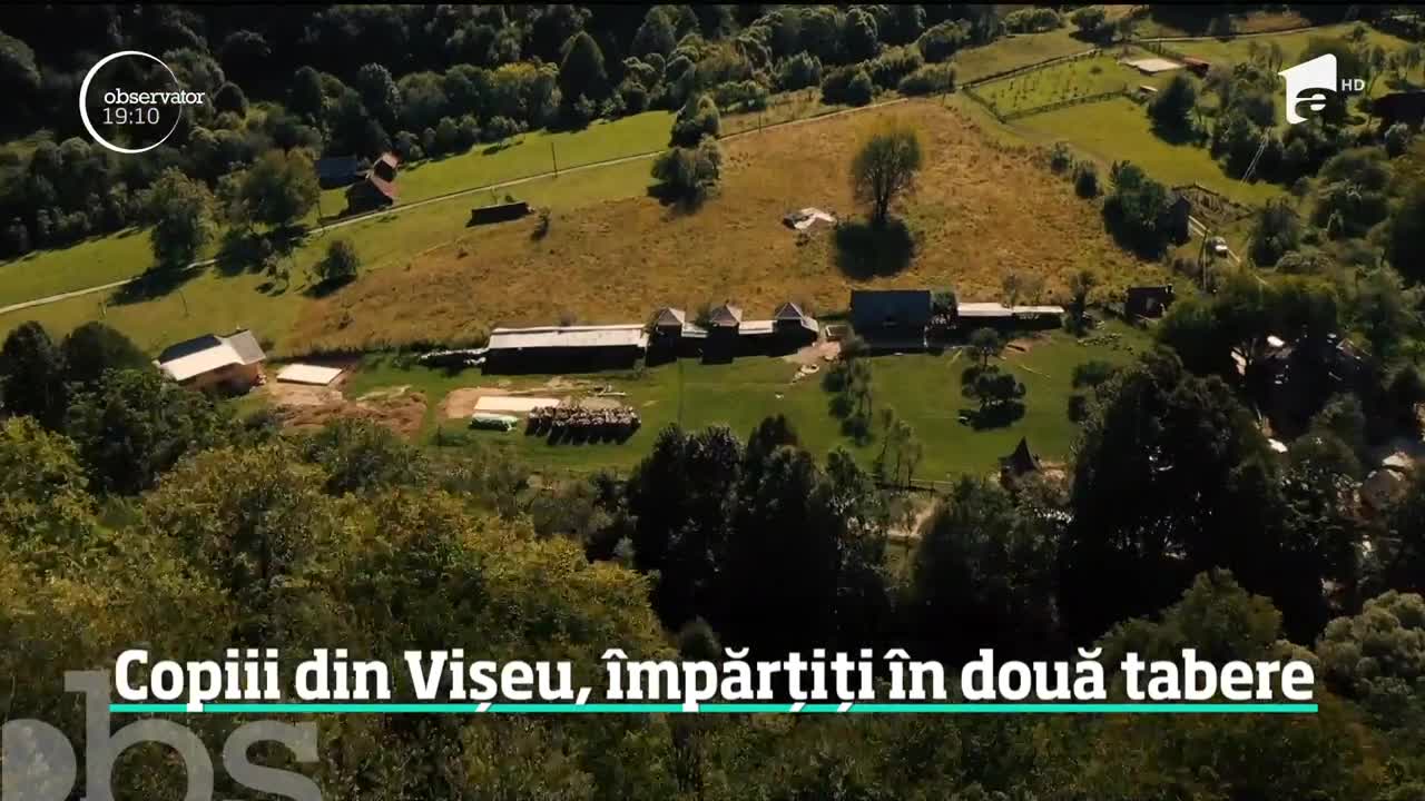 Copiii din tabăra Vișeu, &icirc;mpărțiți &icirc;n două