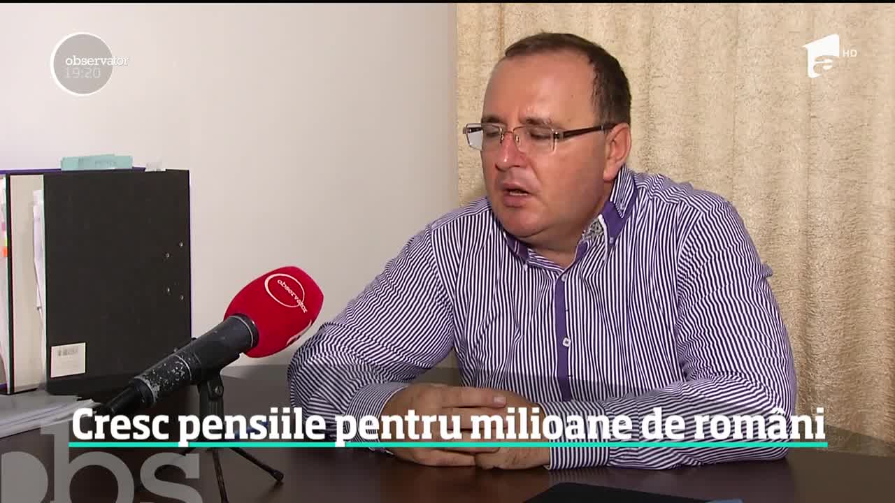 De m&acirc;ine, cresc pensiile rom&acirc;nilor! Cinci milioane de pensionari vor &icirc;ncasa mai mulţi bani