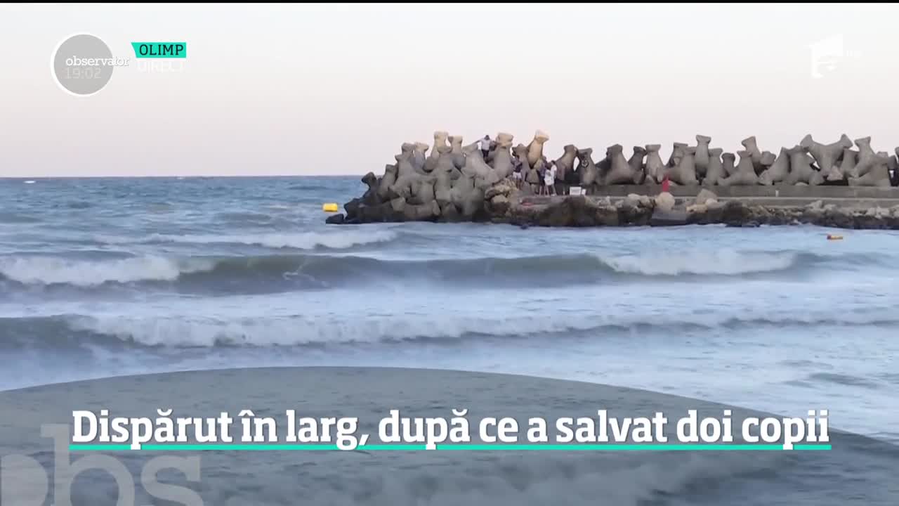 Tragedie fără margini &icirc;n staţiunea Olimp! Un t&acirc;năr a salvat doi copii din valuri cu preţul propriei sale vieţi