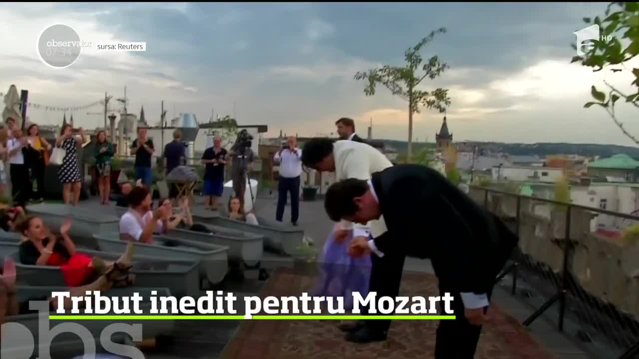 Tribut inedit pentru Mozart, &icirc;n Praga