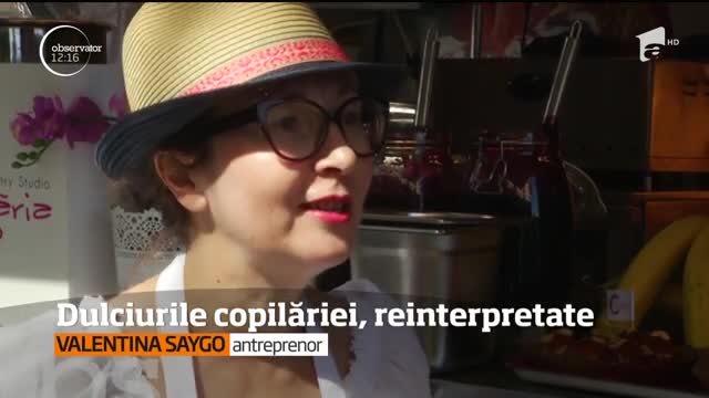 Dulciurile copilăriei au fost reinterpretate