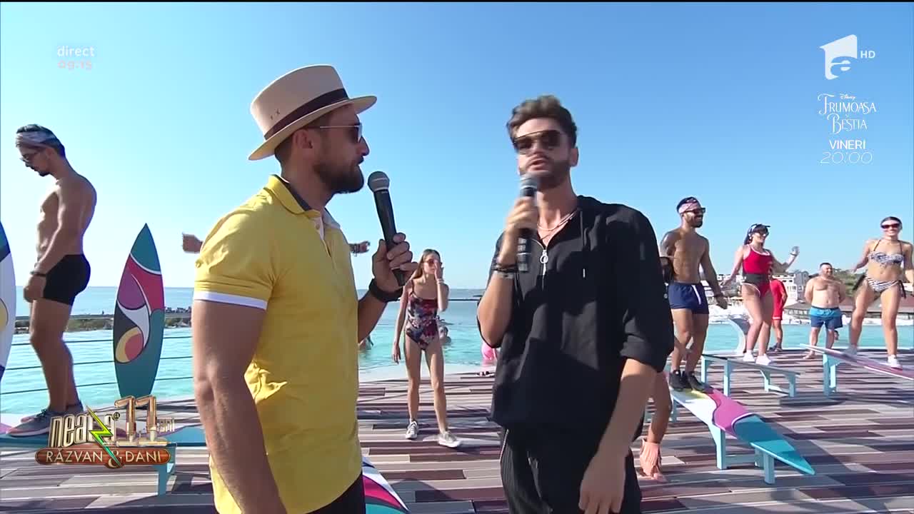 Edward Sanda c&acirc;ntă, la Neatza cu Răzvan și Dani, melodia "Nimeni ca noi"