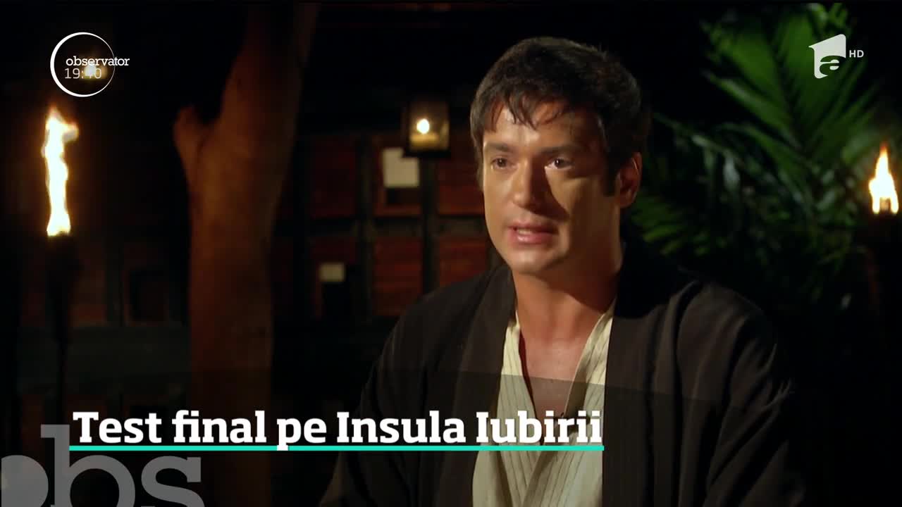 Testul final pe Insula Iubirii. Gia şi Bogdan se re&icirc;nt&acirc;lnesc, după ce fiecare a trăit momente interzise alături de ispite