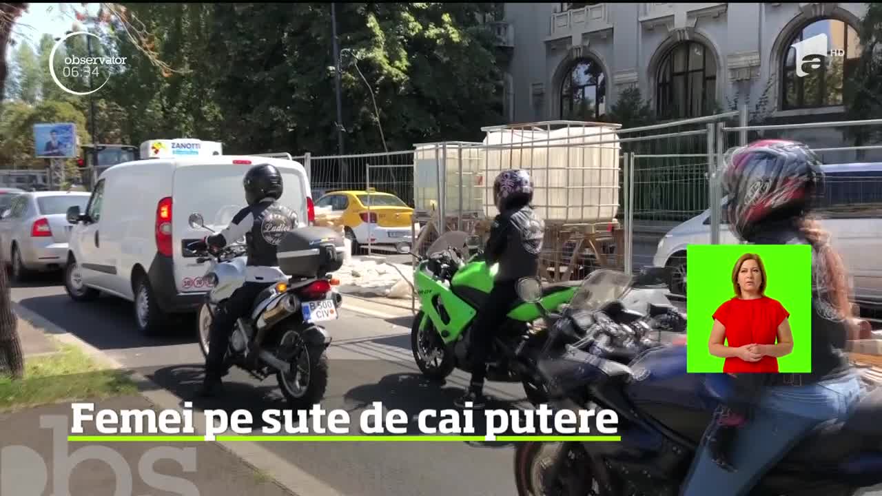 Femeile prind viteză pe motociclete, &icirc;ntr-o aşa-zisă lume a bărbaţilor. Le &icirc;nt&acirc;lnim din ce &icirc;n ce mai des &icirc;n trafic
