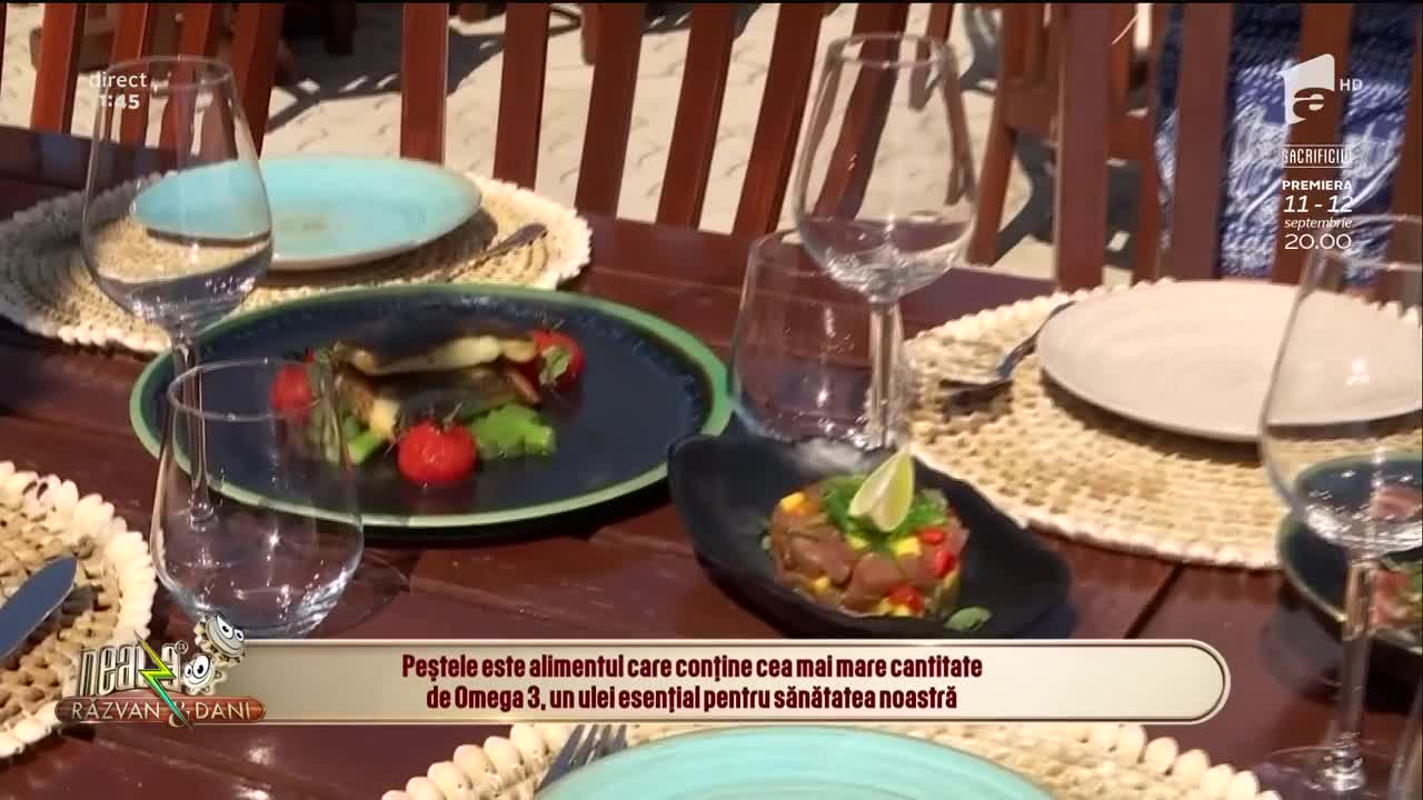 Neatza cu Răzvan și Dani. Vacanța la mare este momentul ideal pentru o dietă cu pește