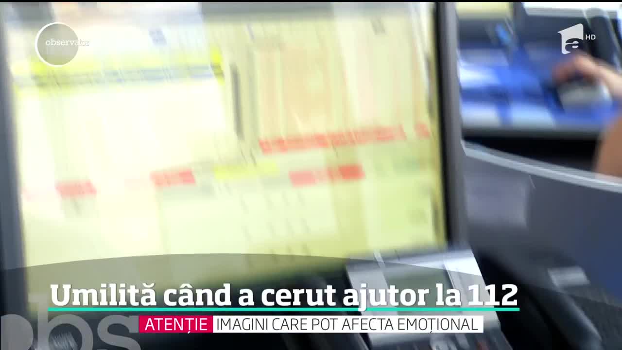 O operatoare de la Serviciul 112 a umilit şi &icirc;njurat o t&acirc;nără mamă care &icirc;i cerea ajutorul. Femeia fusese bătută &icirc;n stradă