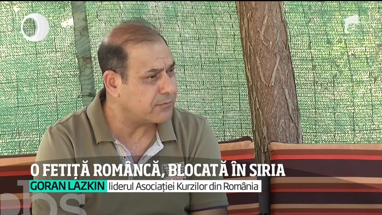 Fetiță rom&acirc;ncă de 11 ani, blocată &icirc;ntr-o tabără din Siria de refugiaţi afiliaţi ISIS