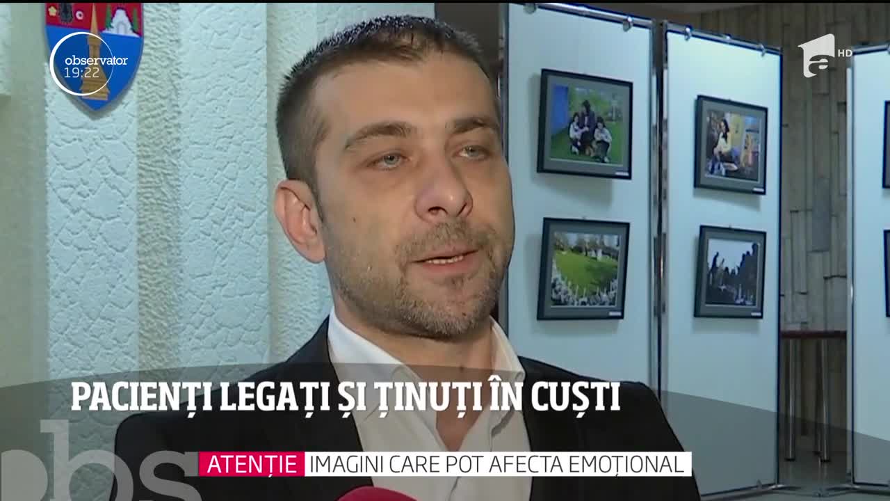 Pacienți legați și ținuți &icirc;n cuști la Spitalul de Psihiatrie din Sighetu Marmației