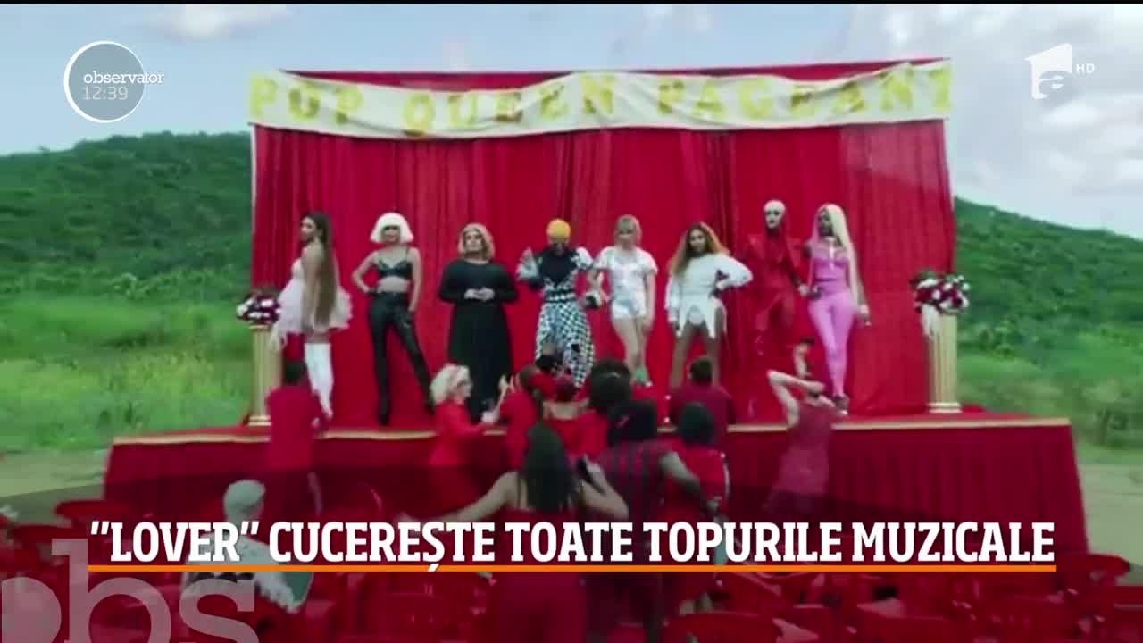 Taylor Swift bate noi recorduri! &bdquo;Lover&rdquo;, cel de-al şaptelea album al artistei, cucerește toate topurile muzicale