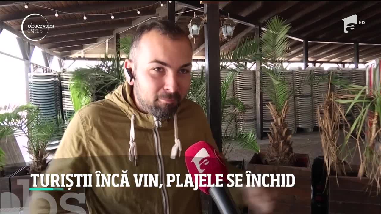 Terasele şi restaurantele de pe Litoral se &icirc;nchid, deşi turiştii nu şi-au terminat vacanţa