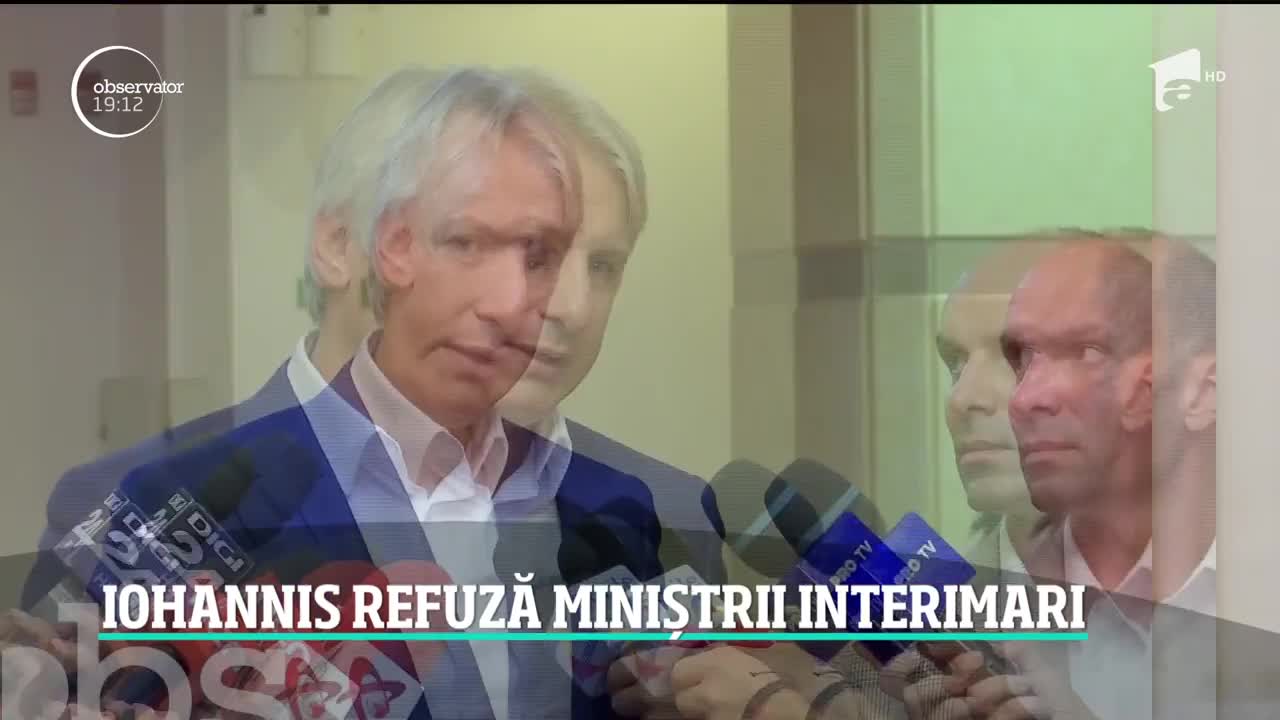 Blocaj total &icirc;n Guvern. Klaus Iohannis a respins miniştrii interimari propuşi de PSD