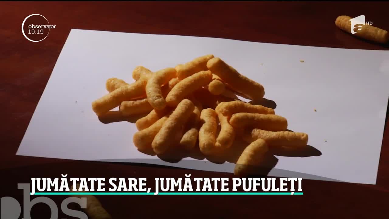 O pungă de pufuleţi, pericol pentru sănătatea copiilor