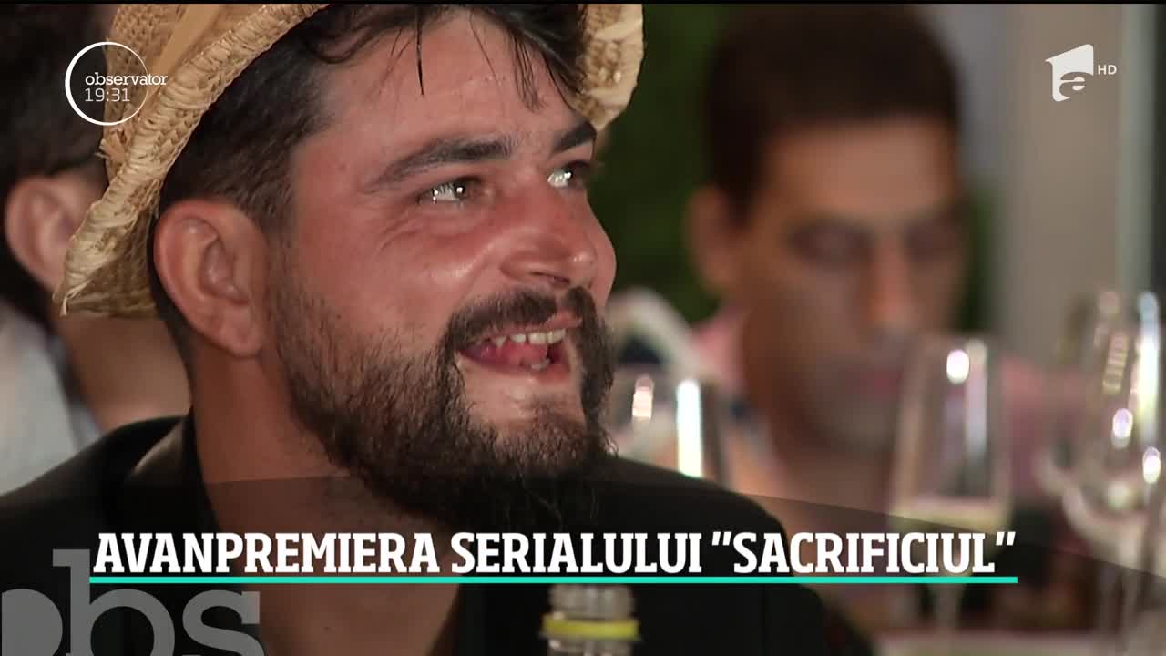 Avampremiera serialului Sacrificiul. Producția va avea o dublă premieră, pe 11 şi 12 septembrie, la Antena 1