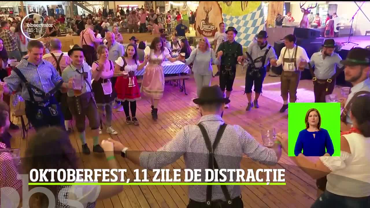 Polul distracţiei se mută la Braşov! A &icirc;nceput Oktoberfest, iar atmosfera bavareză a pus stăp&acirc;nire pe oraşul de la munte