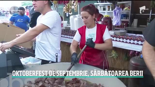 Braşovul este capitala berii. A &icirc;nceput Oktoberfest