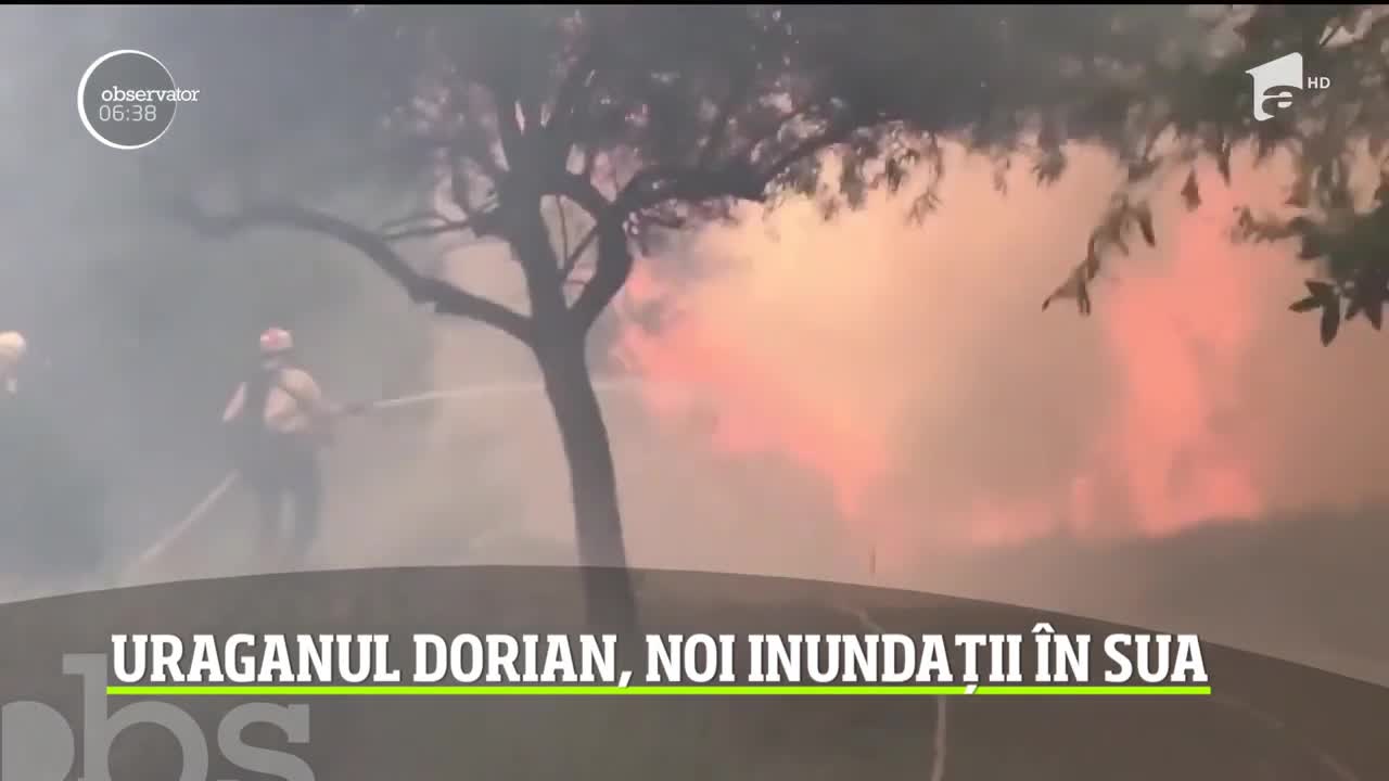 Uraganul Dorian, noi inundații &icirc;n Statele Unite ale Americii