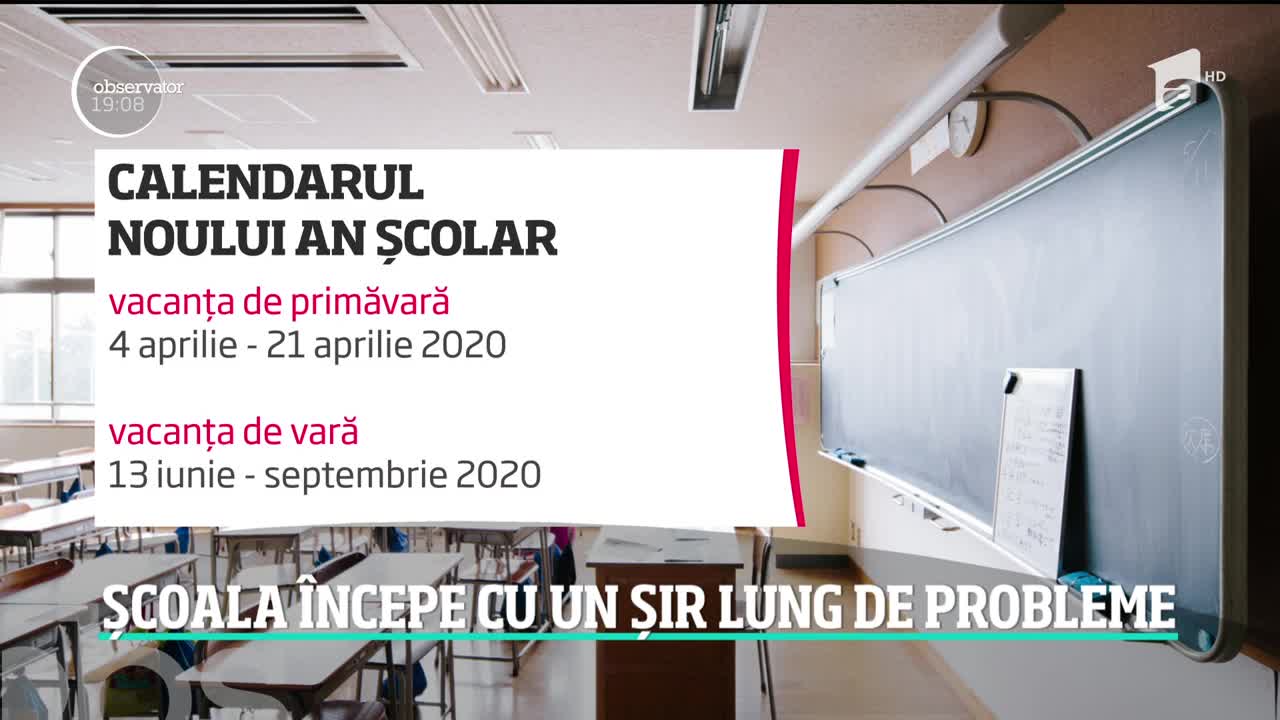 Aproape 3 milioane de elevi se vor &icirc;ntoarce la şcoală. Noul an &icirc;ncepe cu aceleaşi probleme la care autorităţile &icirc;şi dau corigenţa &icirc;n fiecare an