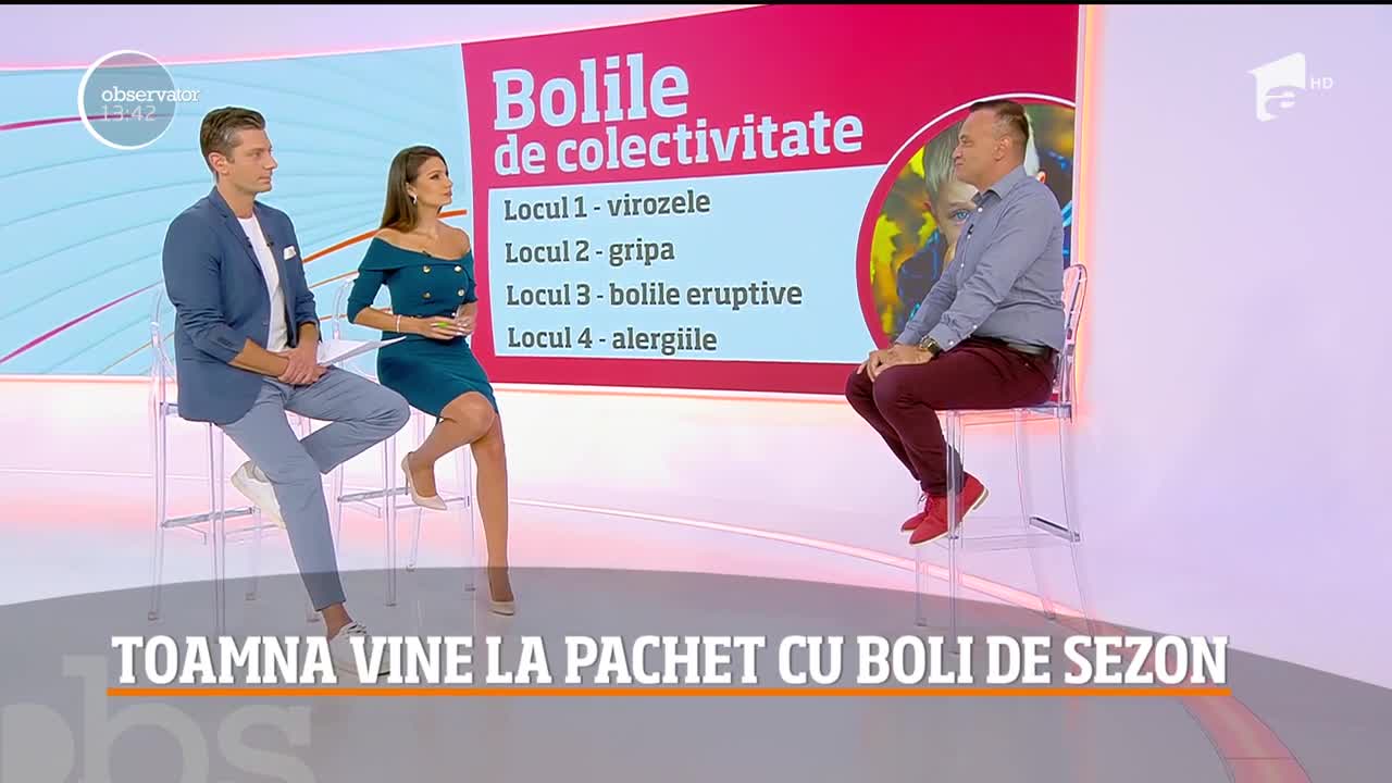 Toamna vine la pachet cu boli de sezon. Specialistul ne spune cum să ne protejăm &icirc;n această perioadă