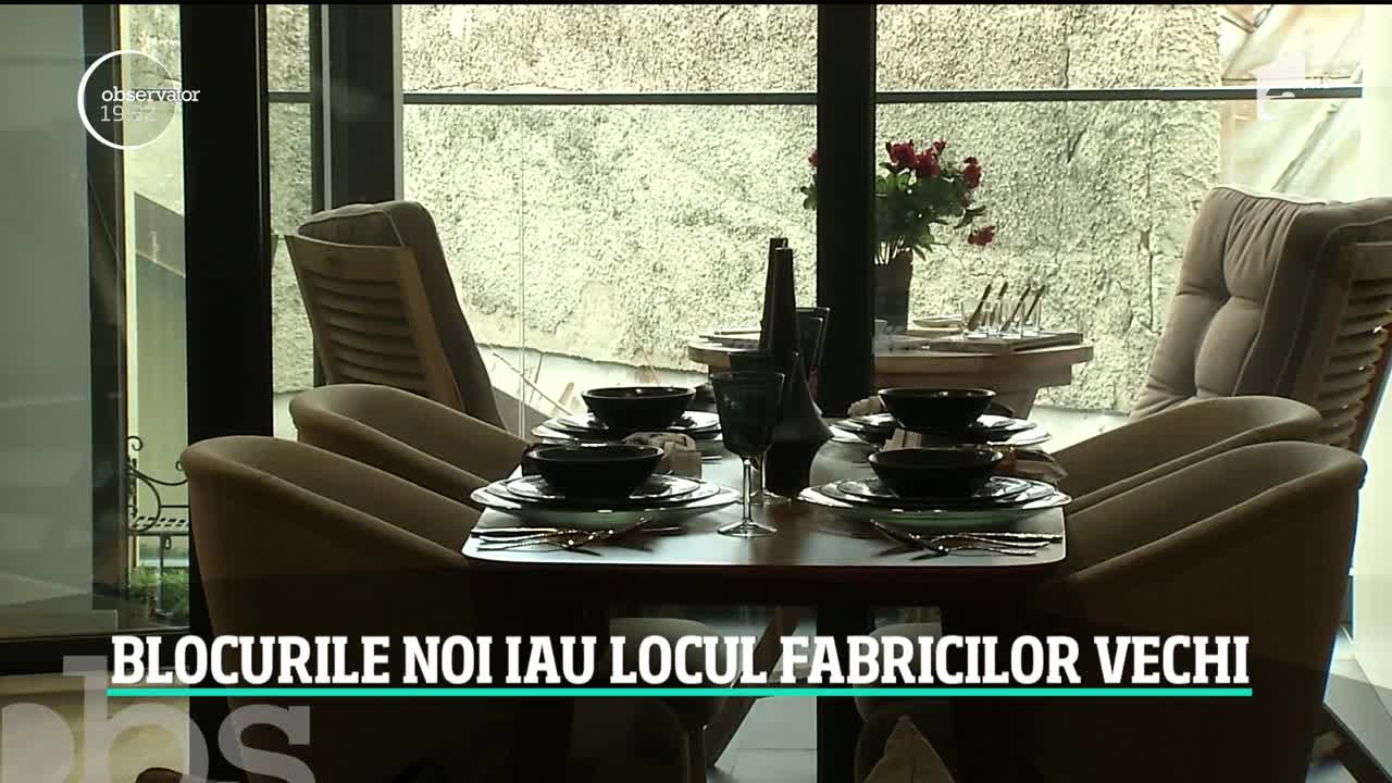 Blocurile noi iau locul fabricilor vechi