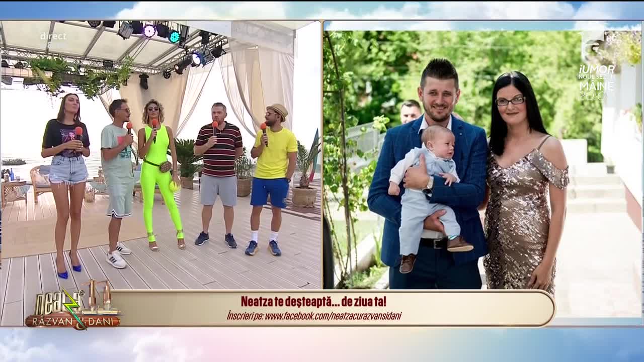 Neatza cu Răzvan și Dani te deşteaptă... de ziua ta! La mulți ani, Gabriela!