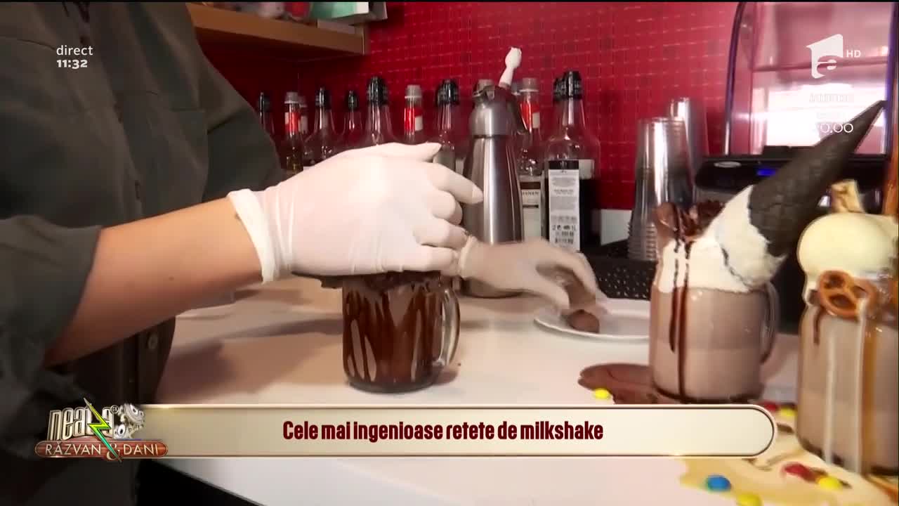 Neatza cu Răzvan și Dani. Rețetă irezistibilă de milkshake de ciocolată