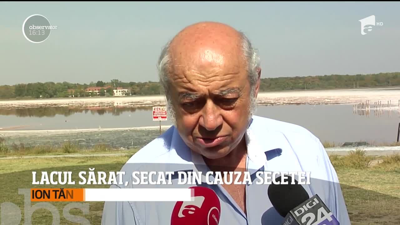 Lacul Sărat din Brăila, celebru pentru nămolul său, riscă să răm&acirc;nă doar o amintire
