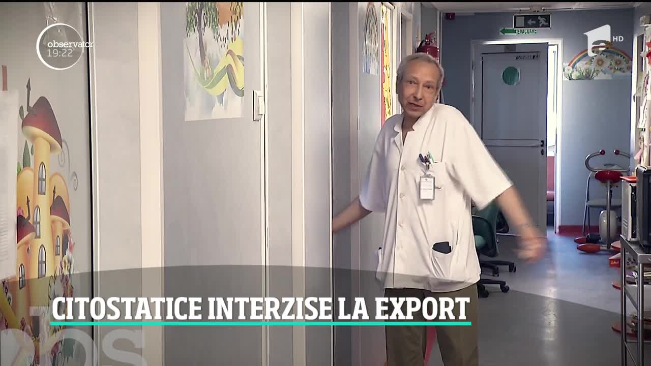 Măsură fără precedent a Ministerului Sănătăţii! Exportul citostaticelor ar putea fi suspendat