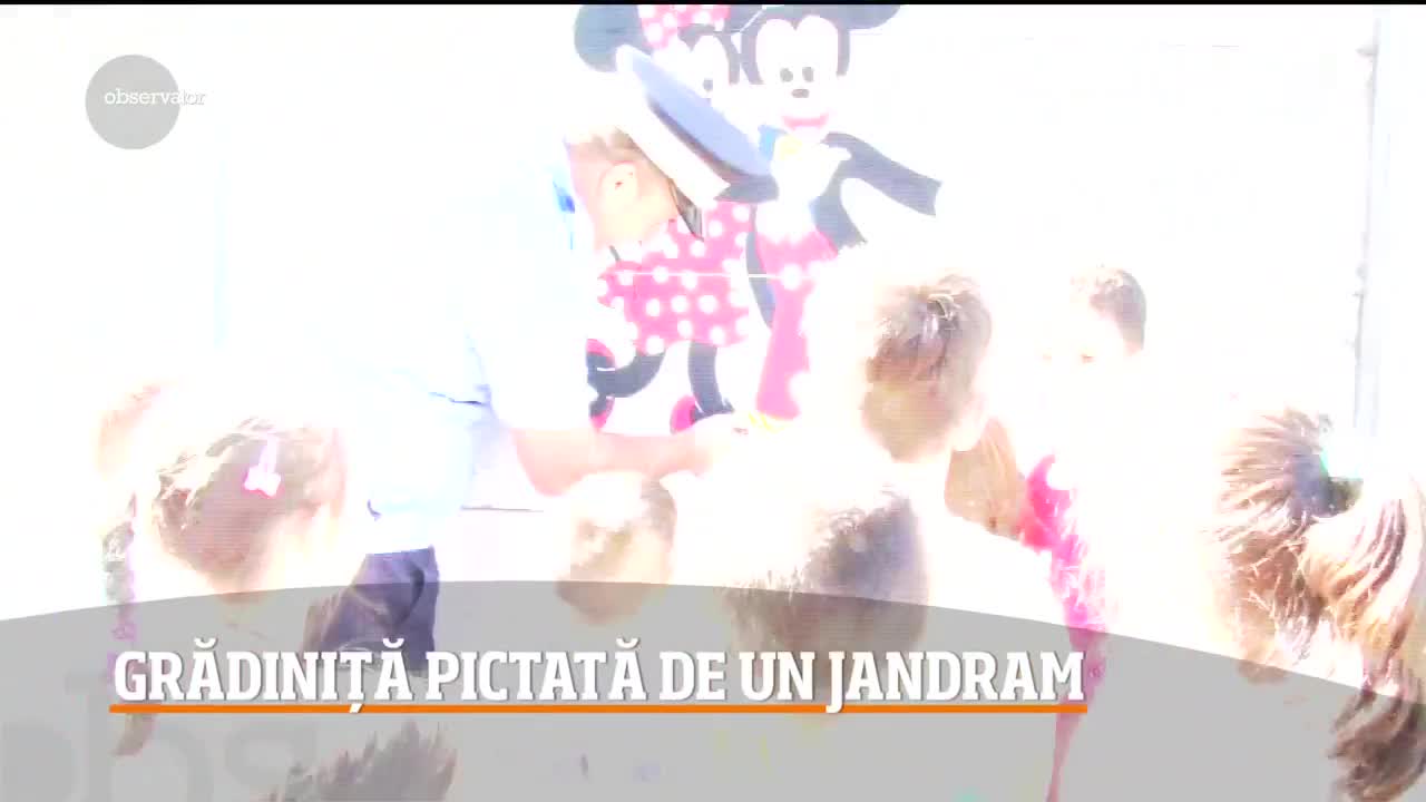 Un jandarm din judeţul D&acirc;mboviţa a reuşit să transforme o grădiniţă din T&acirc;rgovişte &icirc;ntr-un loc de poveste