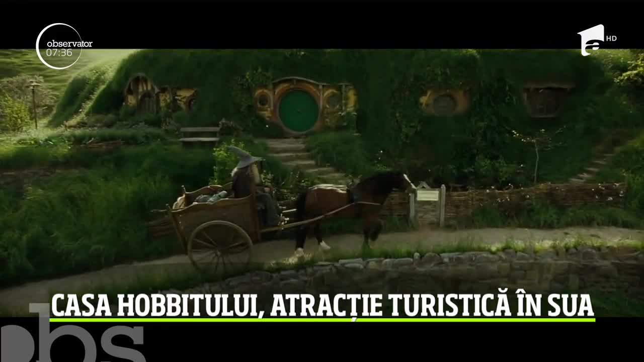 Două femei din SUA au construit o replică a casei din filmul Hobbitul