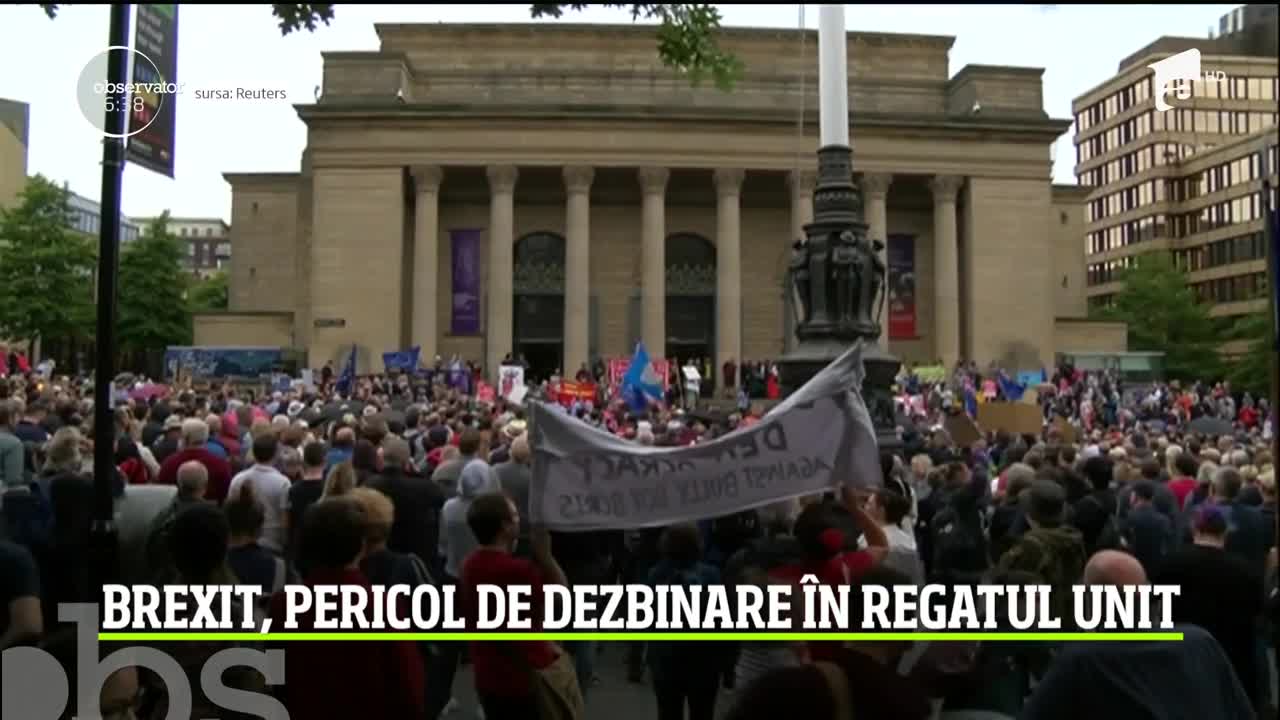 Brexitul ar putea aduce un viitor dezbinat pentru regiunile din Regatul Unit