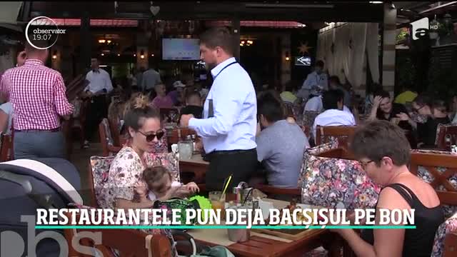 Unii patroni din Rom&acirc;nia au inclus singuri o taxă de servicii pe nota de plată