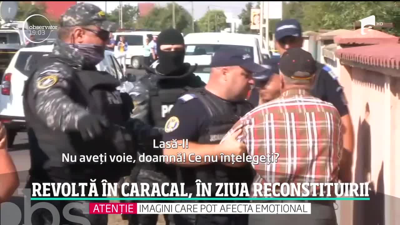 Revoltă din partea oamenilor, &icirc;n ziua &icirc;n care Gheorghe Dincă a făcut reconstituirea dispariţiei Alexandrei